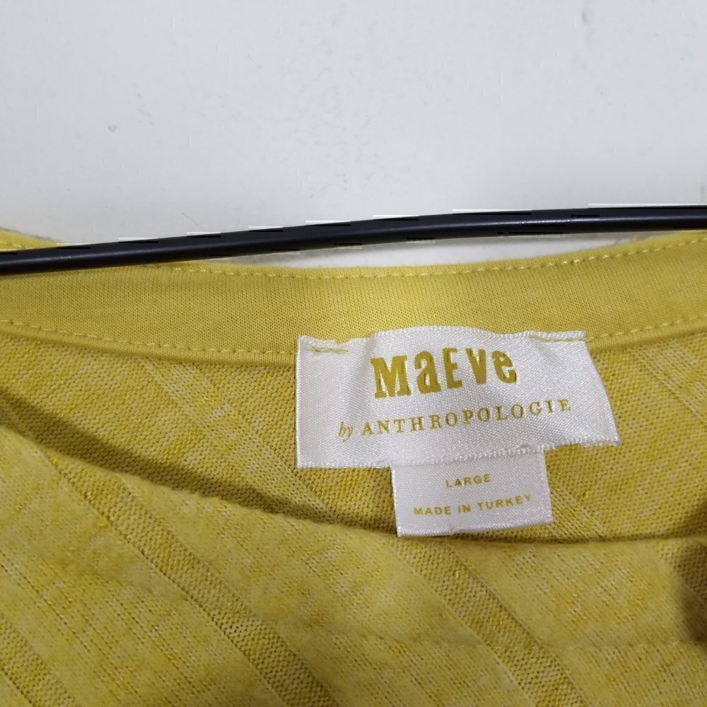 Maeve Anthropologie Long Sleeve Top Size L - Picture 2 of 4